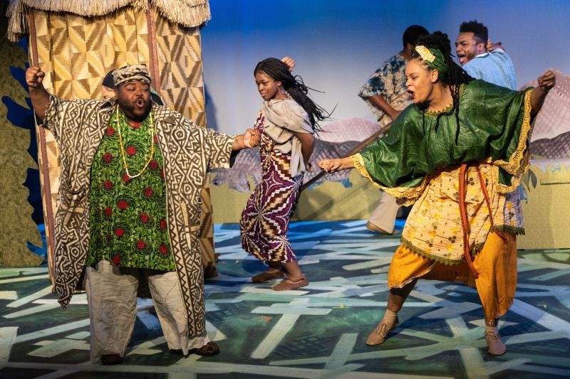 Review: MUFARO'S BEAUTIFUL DAUGHTERS: AN AFRICAN TALE Sparks Joy at Synchronicity Theatre  Image