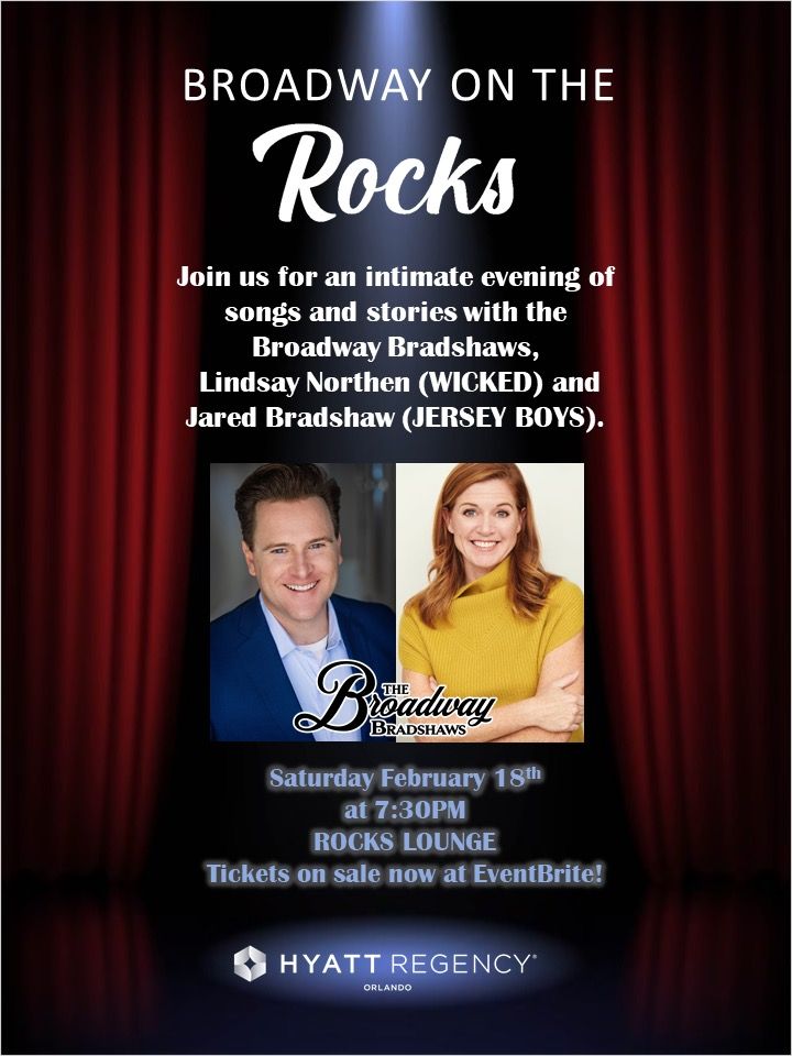 Interview: Lindsay Northen And Jared Bradshaw performing in BROADWAY ON THE ROCKS cabaret at the Hyatt Regency Orlando  Image