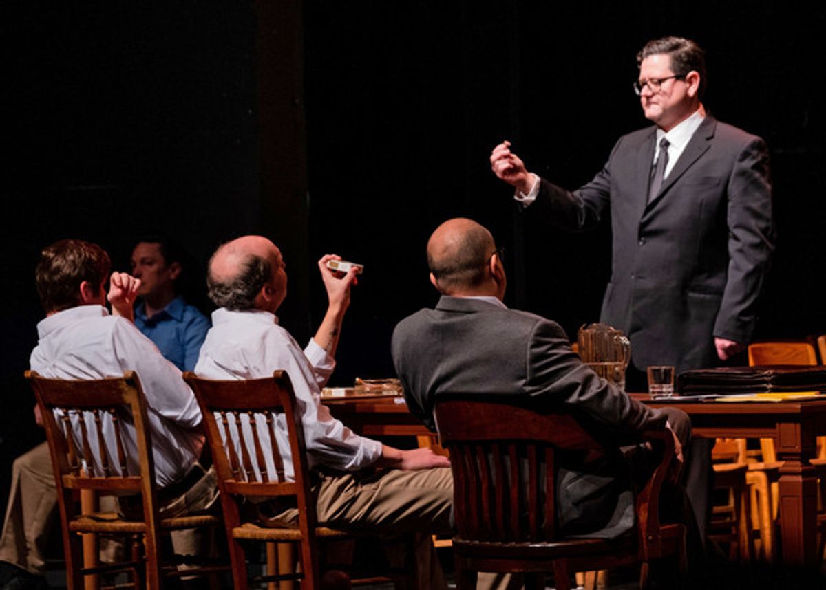 Andy Luther, Tyler Burke, Matt Miles, and Steve Silver at 