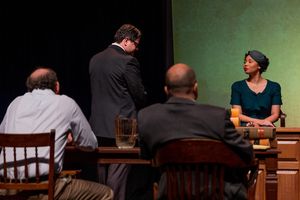 Andy Luther, Kayla Franklin, right, Matt Miles, and Steve Silver @ BroadwayWorld Andy Luther, Kayla Franklin, right, Matt Miles, and Steve Silver Photo