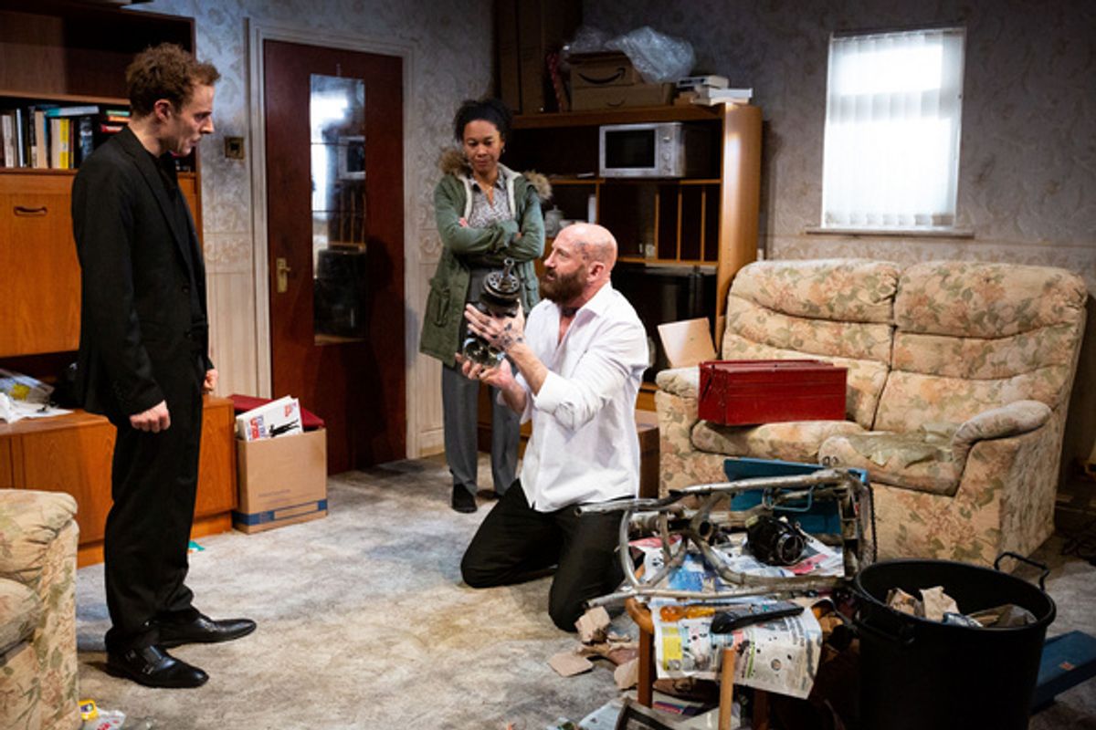 Samuel Collings, Amelia Donkor and Gareth Watkins at 