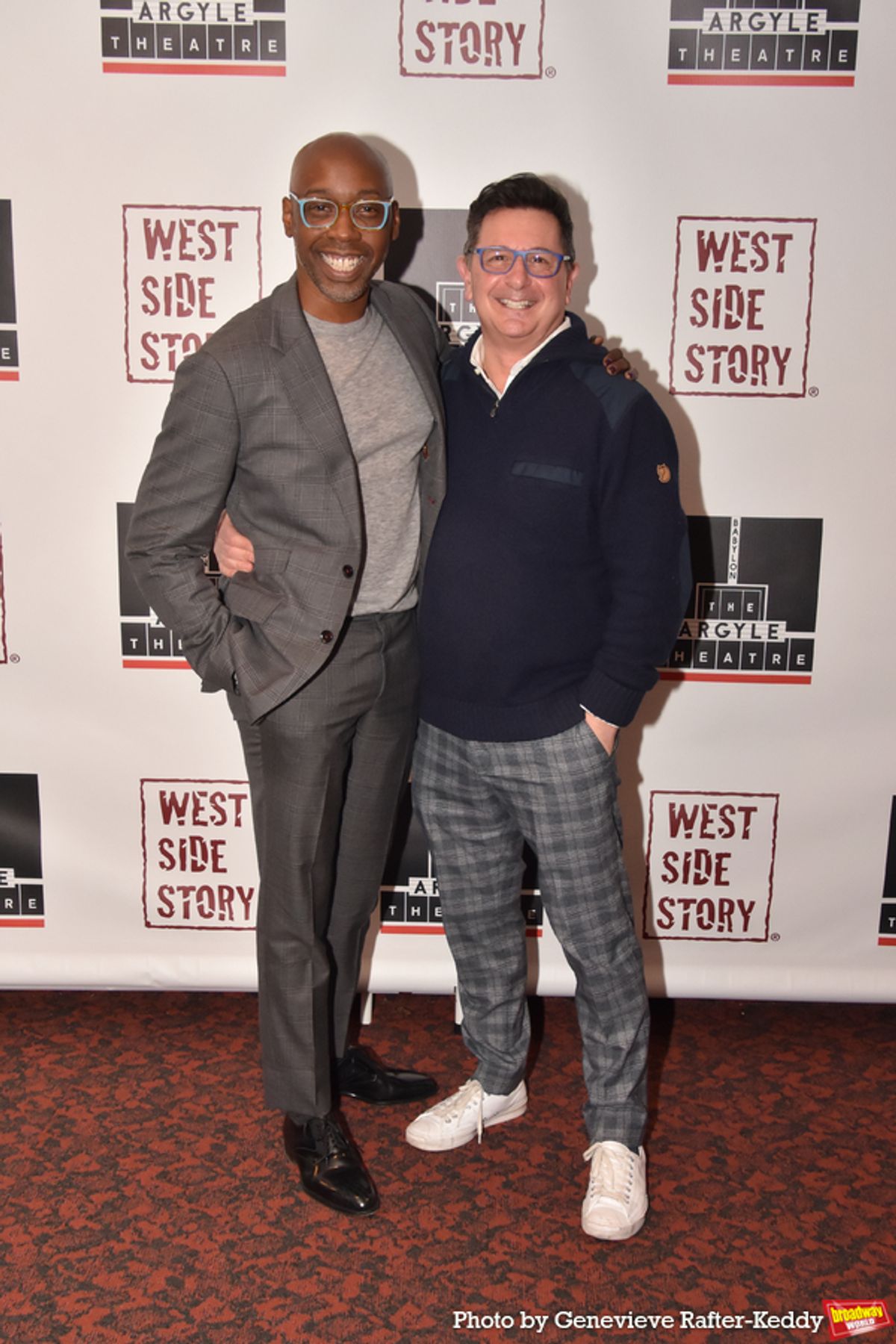 Todd Underwood (Co-Director and Choreographer) and Evan Pappas (Co-Director) at 