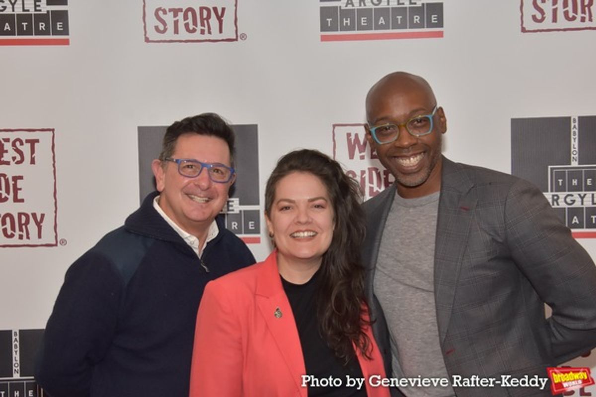 Evan Pappas, Sarah Goodman (Soud Designer) and Todd Underwood at 