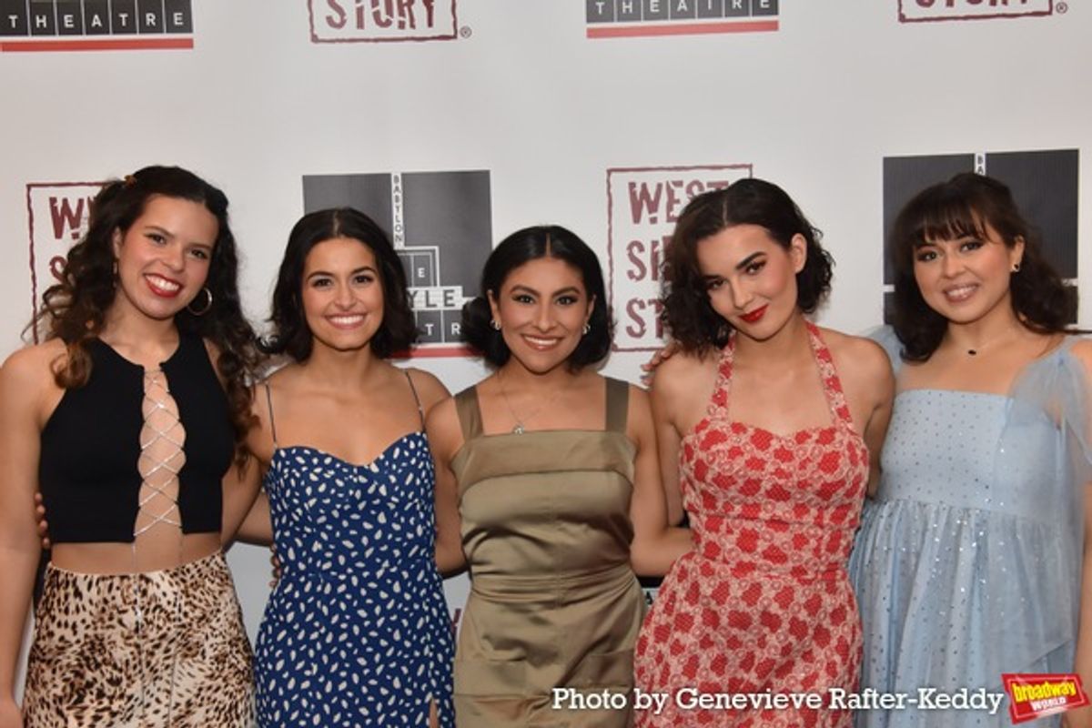 Isabel Rodriguez, Sabina Collazo, Jasmine Maldonado, Rosie Garcia and Sarah-Ofelia Cosgrove at 