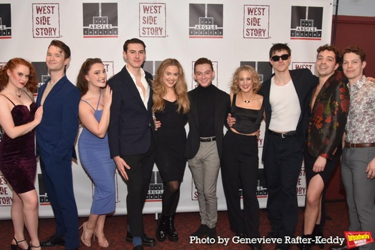 The Jets Family that includes-Michael Morley, Dylan C. Goike, Jack Saleeby, Tyler Okunski, Ben Milan-Polisar, Hannah Roberts, Shannan Lydon, Katie Swaney and Megan Hasse at 