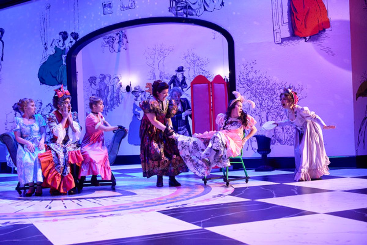 Laura Welsh Berg, Hanako Walrath, Maggie Kettering, Joe Wegner, Ángela Utrera, and Vilma Silva at 