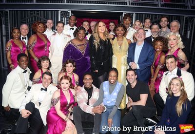 Producer Mariah Carey, Marc Shaiman, NaTasha Yvette Williams, Christian Borle, Adrian Photo