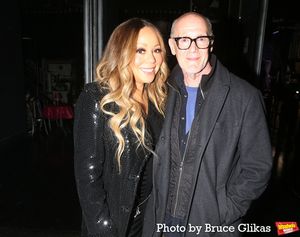 Producer Mariah Carey and Producer Neil Meron @ BroadwayWorld Producer Mariah Carey and Producer Neil Meron Photo