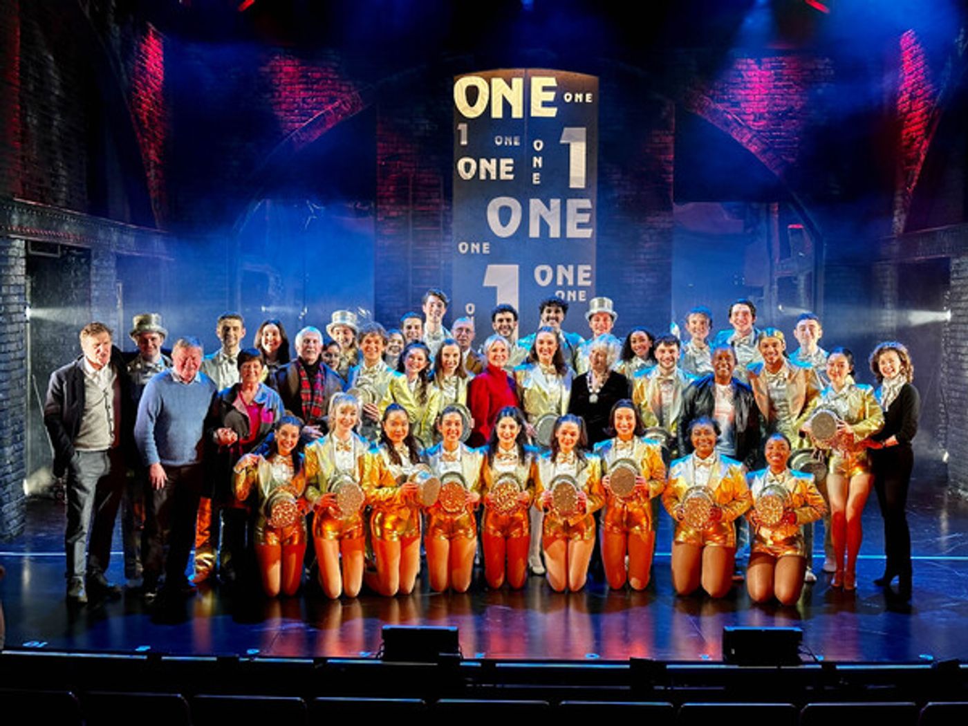 Photos: Original British Cast Surprises Students at Their Performance of A CHORUS LINE Photos: Original British Cast Surprises Students at Their Performance of A CHORUS LINE Image