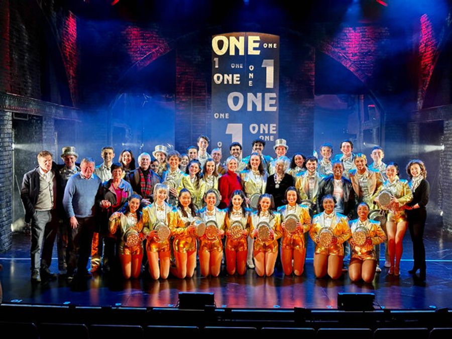 Photos: Original British Cast Surprises Students at Their Performance of A CHORUS LINE  Image