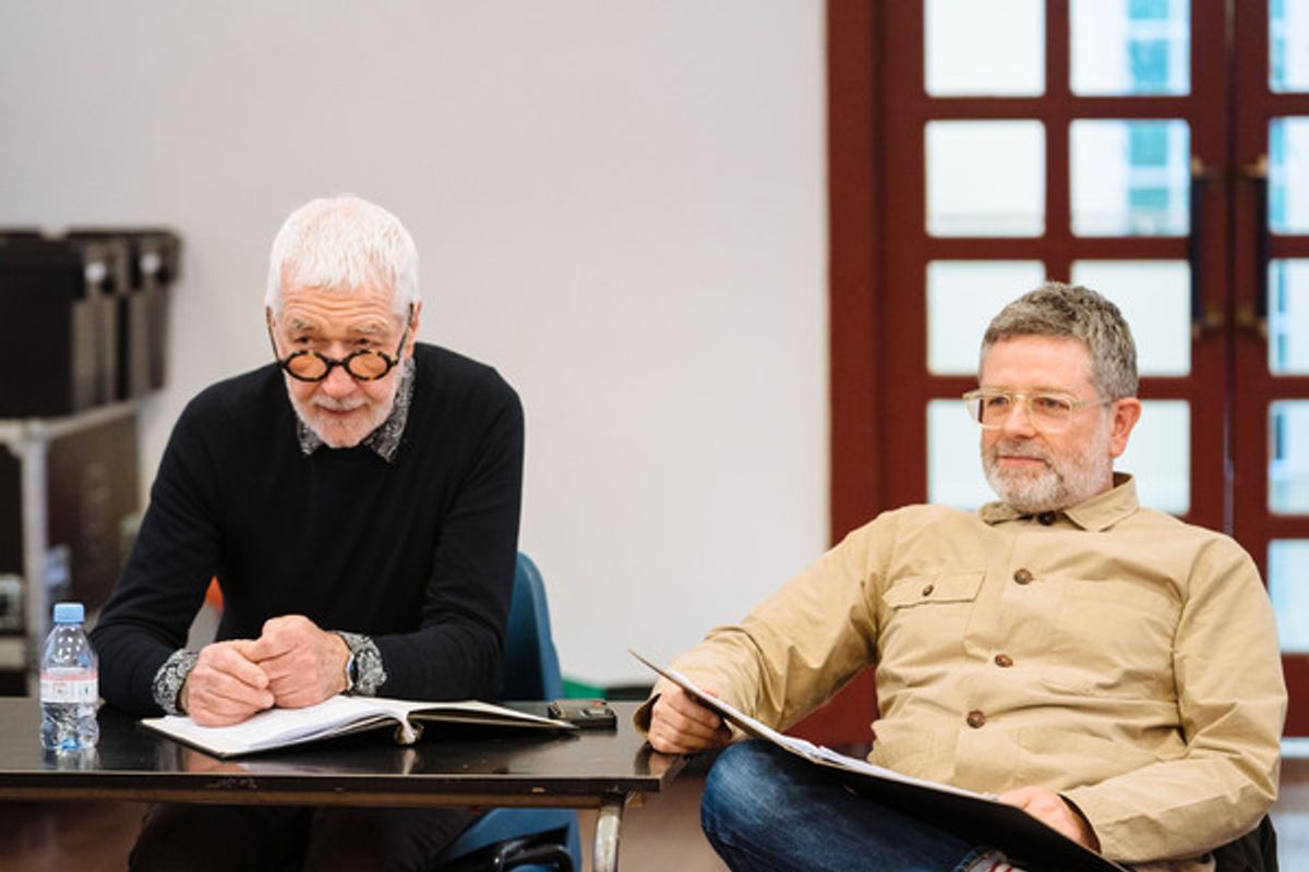 Willy Russell and Matthew Dunster at 