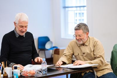 Willy Russell and Matthew Dunster Photo