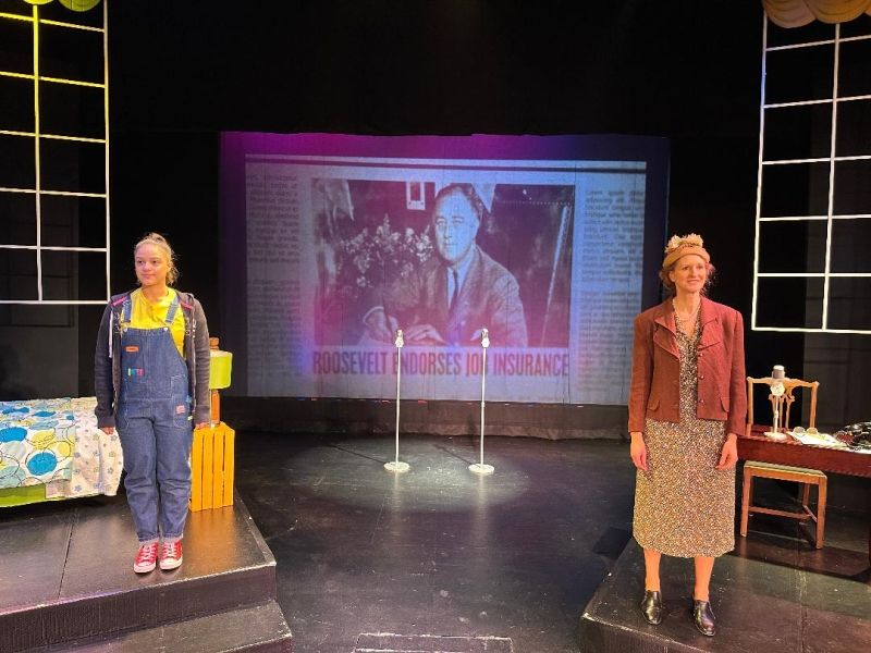 Review: MADDIE & ELEANOR at The Growing Stage Brought History and Friendship to Life  Image