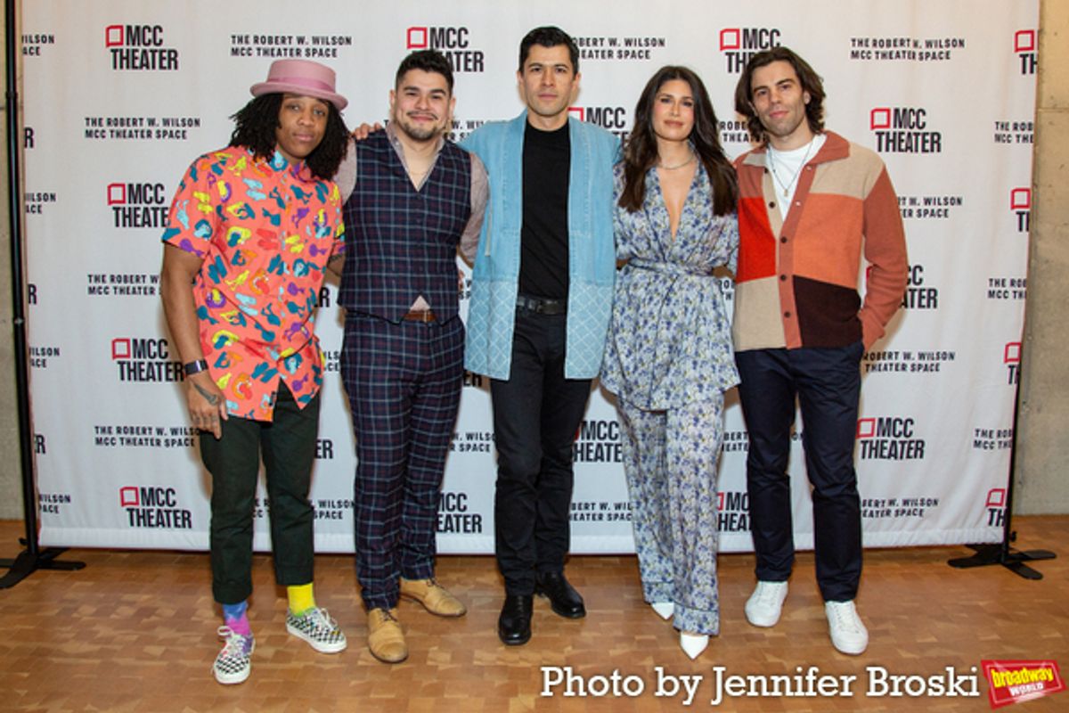 Esco Jouley, Brian Quijada, Mitchell Winter, Nicole Villamil, Christopher Bannow at 