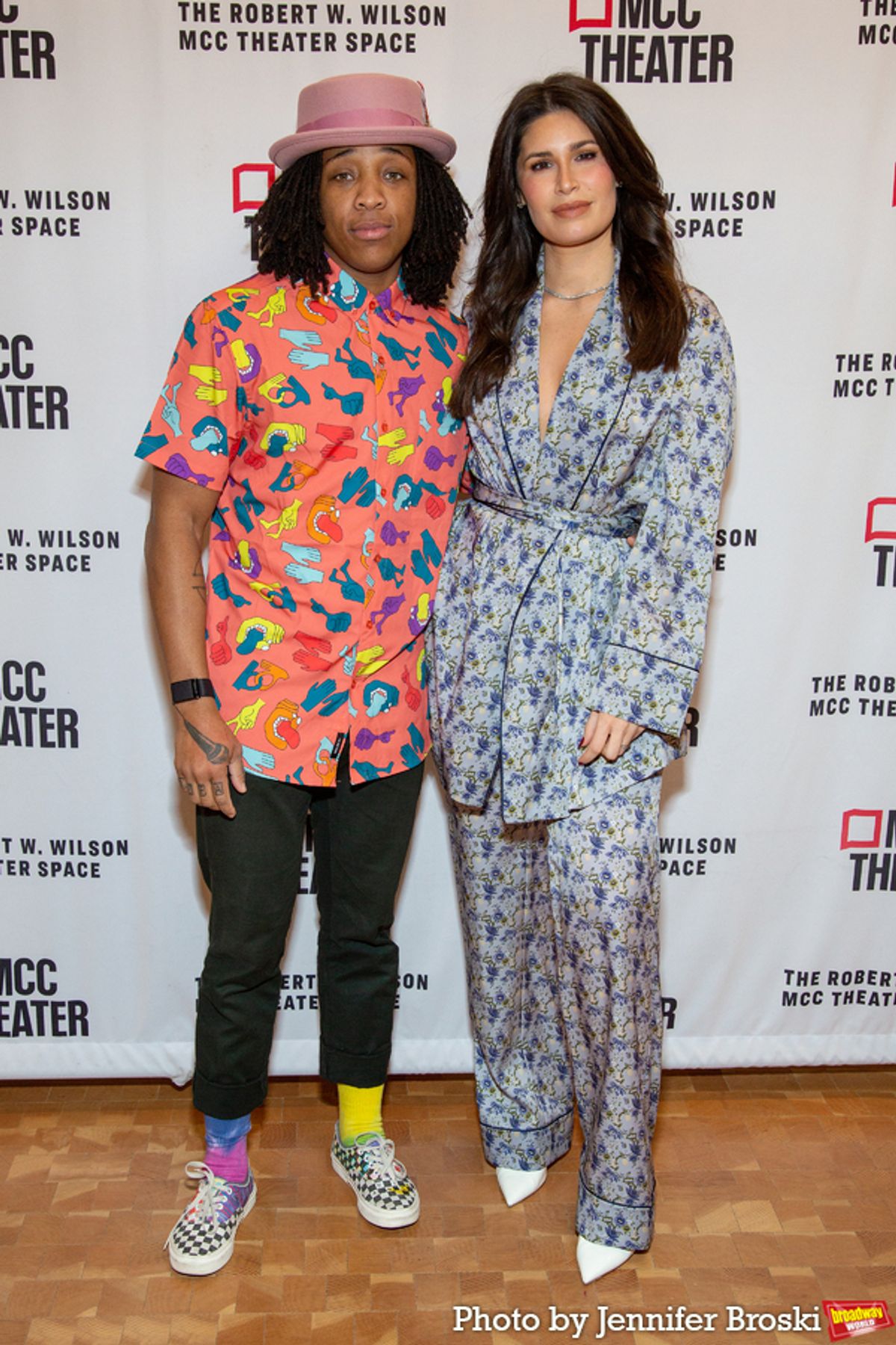 Esco Jouley, Nicole Villamil at 