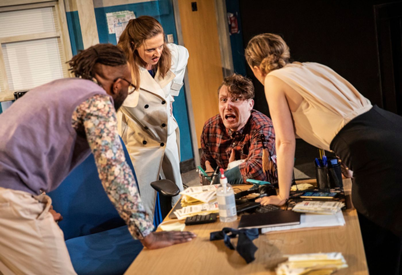 Photos: First Look at WINDFALL at Southwark Playhouse Photos: First Look at WINDFALL at Southwark Playhouse Image