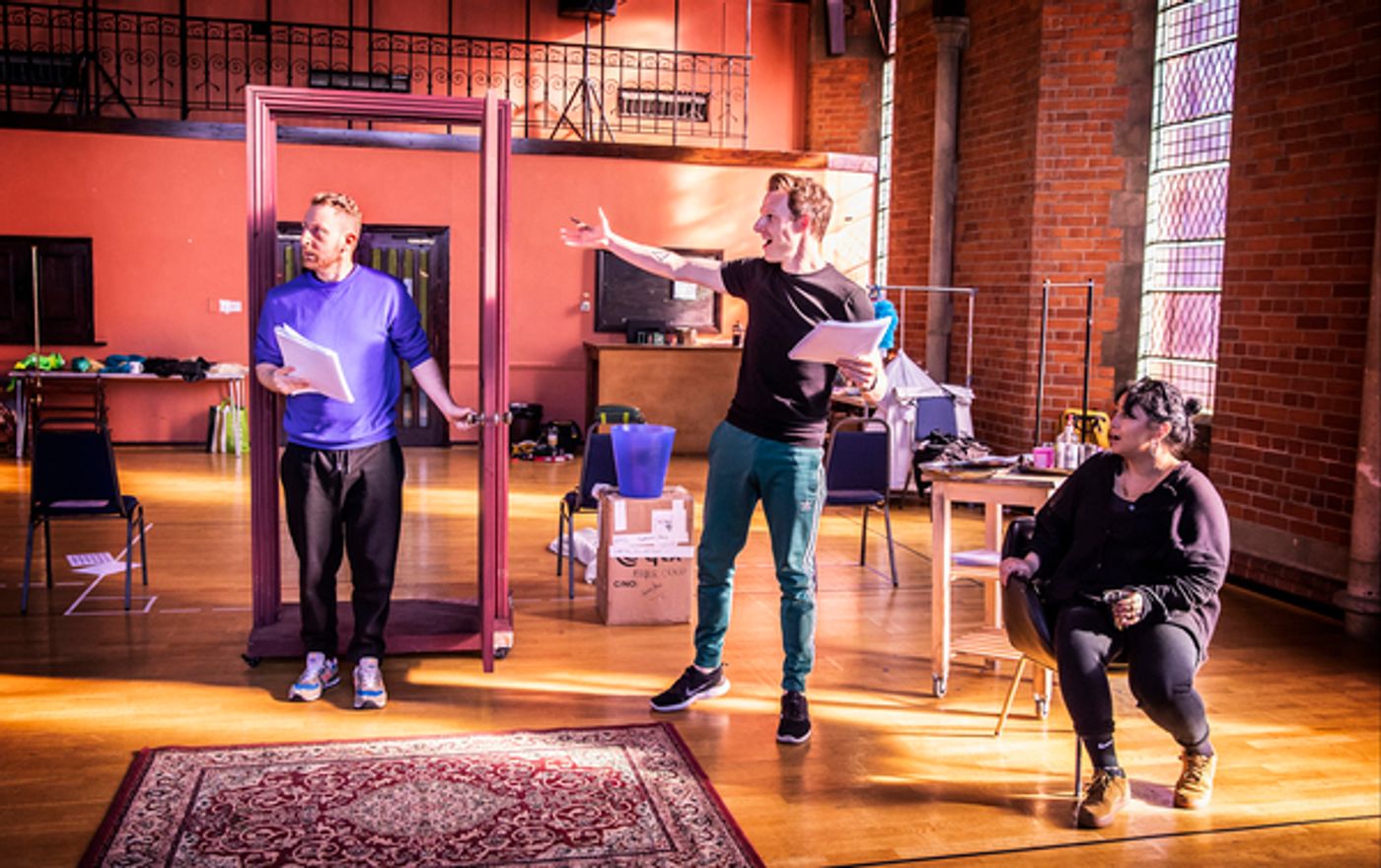 Photos/Video: Inside Rehearsal For THE TIME MACHINE on UK Tour Photos/Video: Inside Rehearsal For THE TIME MACHINE on UK Tour Image