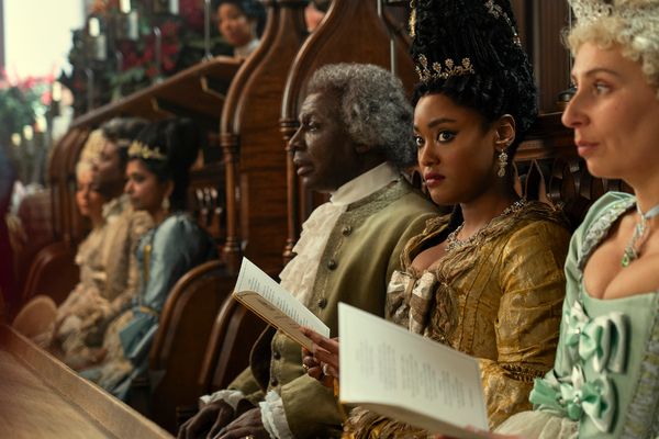 Cyril Nri as Lord Danbury, Arsema Thomas as Young Agatha Danbury Photo