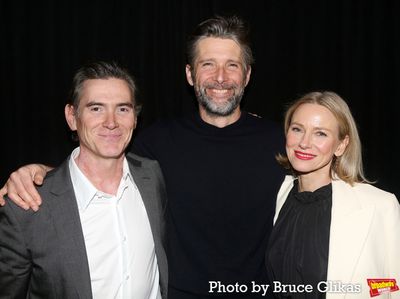 Billy Crudup, Bart Freundlich and Naomi Watts  Photo
