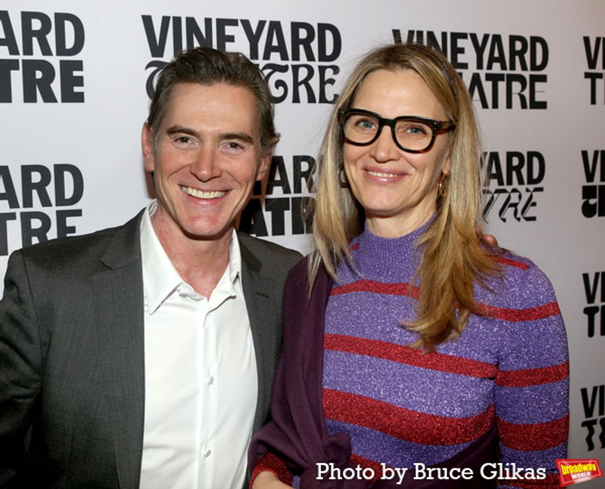 Billy Crudup and Isabel Gillies at 
