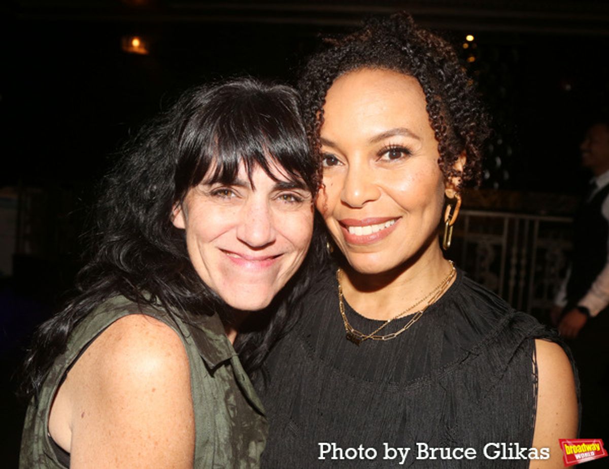 Leigh Silverman and Eisa Davis  at 