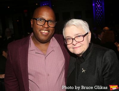 Michael R. Jackson and Paula Vogel  Photo