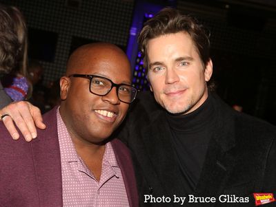 Michael R. Jackson and Matt Bomer Photo