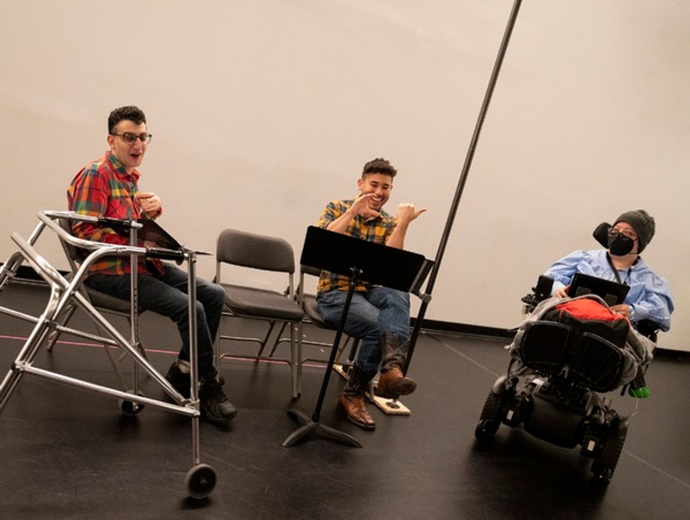 Photos: First Look at The Public Theater and Bushwick Starr's DARK DISABLED STORIES in Rehearsal  Image