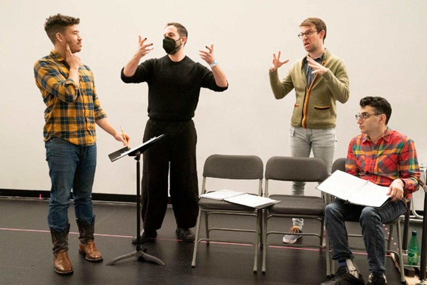 Photos: First Look at The Public Theater and Bushwick Starr's DARK DISABLED STORIES in Rehearsal  Image