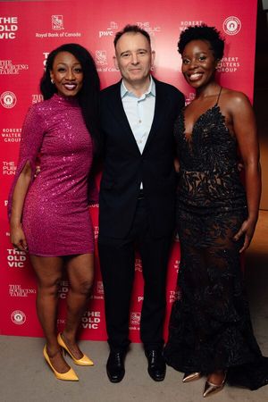 Beverly Knight, Matthew Warchus, and Sharon Rose Photo