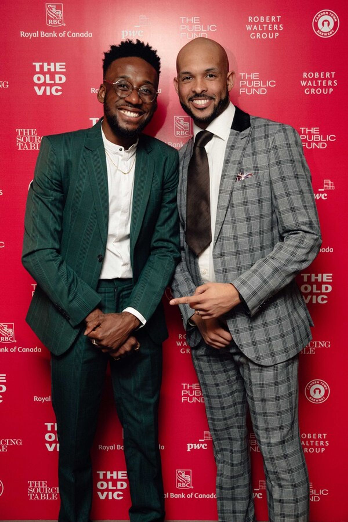 Razak Osman and Bradley Charles at 