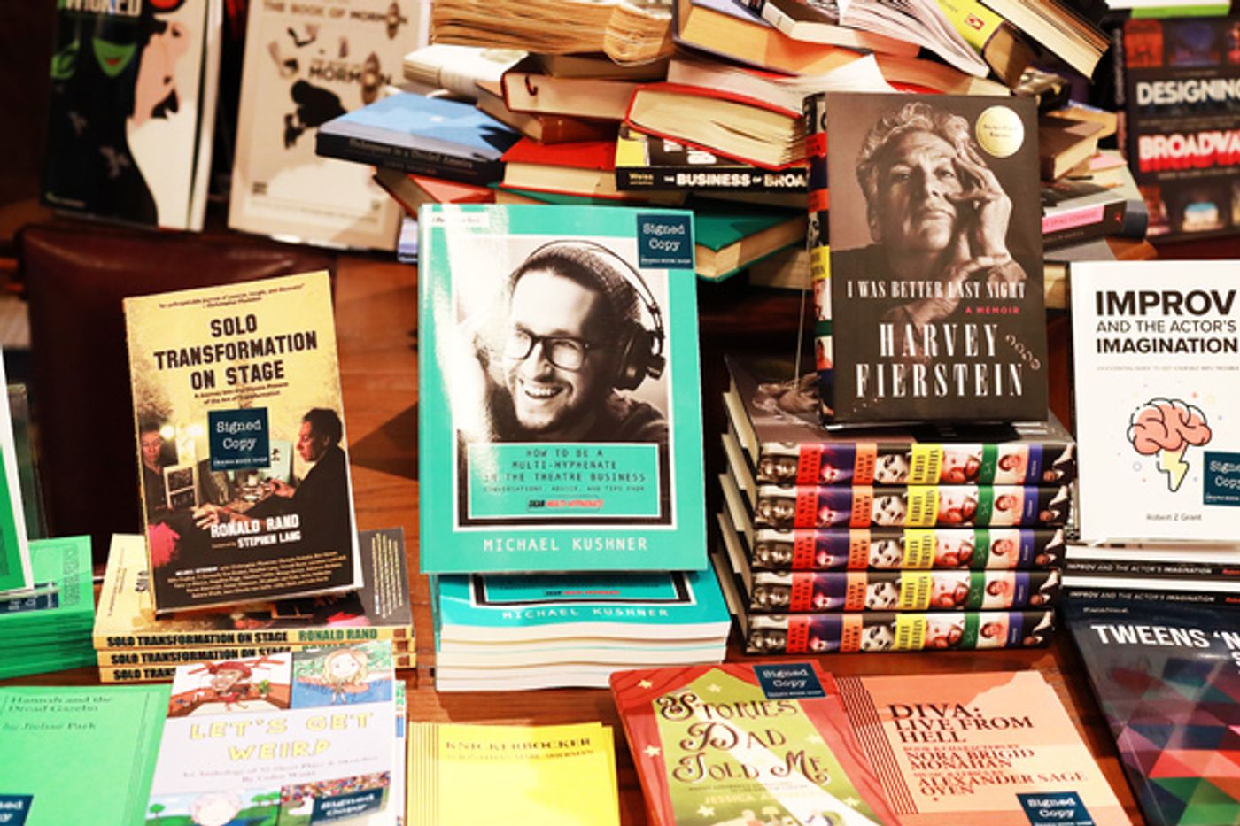 Photos: Michael Kushner Celebrates His New Book HOW TO BE A MULTI-HYPHENATE IN THE THEATRE BUSINESS At The Drama Bookshop Photos: Michael Kushner Celebrates His New Book HOW TO BE A MULTI-HYPHENATE IN THE THEATRE BUSINESS At The Drama Bookshop Image