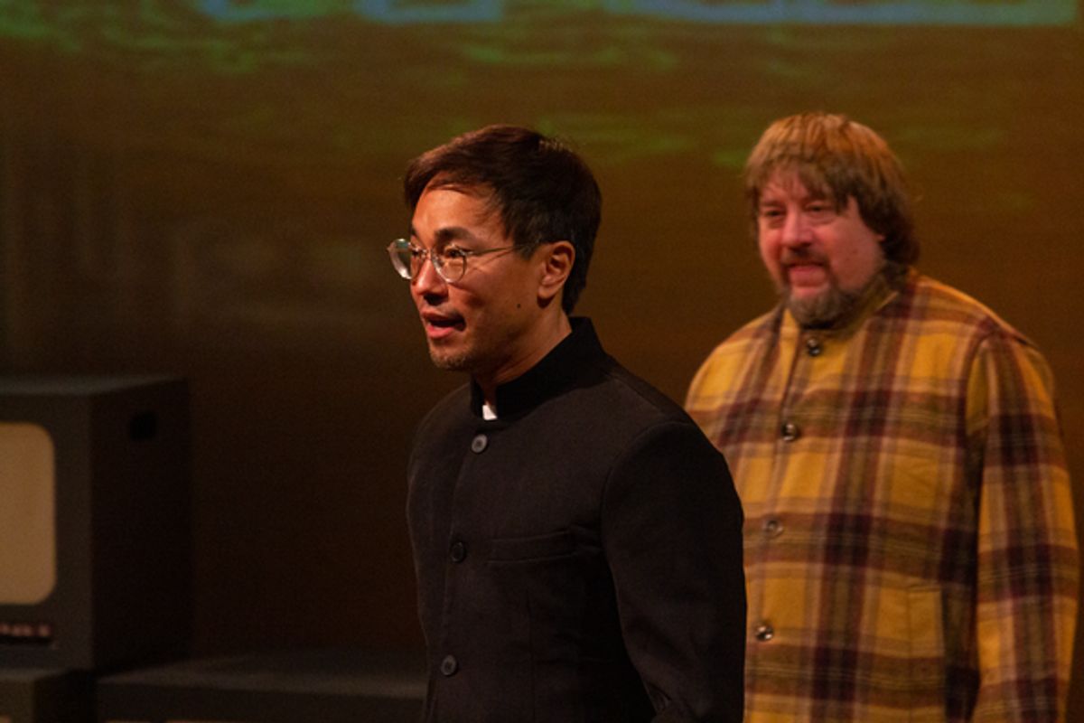 Edward Chen and Frank Delaney at 