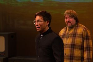 Edward Chen and Frank Delaney Photo