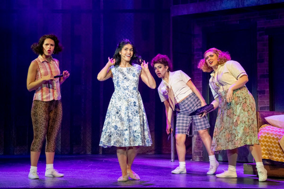Isabel Rodriguez, Sabina Collazo as Maria, Jasmine Maldonado, Sarah-Ofèlia Cosgrove at 