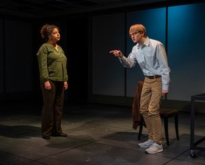 Susaan Jamshidi and Adam Shalzi @ BroadwayWorld Susaan Jamshidi and Adam Shalzi Photo