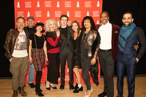 The cast of Cornelia Street: (l-r) Norbert Leo Butz (Jacob), Jordan Lage (Daniel McCourt), Gizel Jiménez (Misty), Mary Beth Peil (Sarah), Ben Rosenfield (John), Lena Pepe (Patti), Esteban Andres Cruz (Philip), Kevyn Morrow (Marty) and George Abud (William)
@ BroadwayWorld The cast of Cornelia Street: (l-r) Norbert Leo Butz (Jacob), Jordan Lage (Daniel McCo Photo