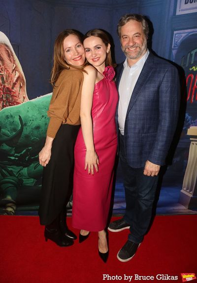 Leslie Mann, Maude Apatow and Judd Apatow Photo