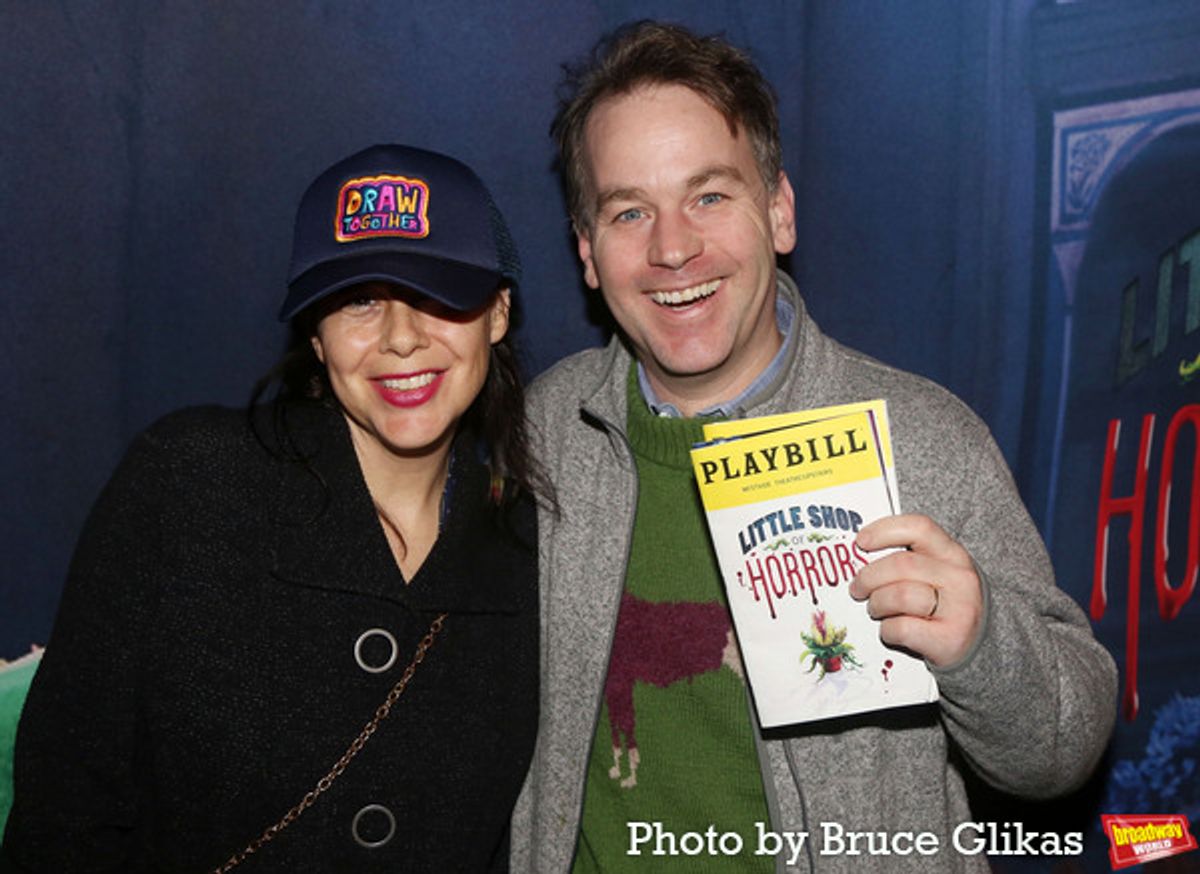 Jen Stein and Mike Birbiglia at 