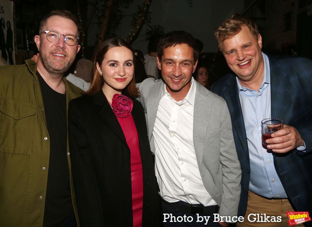 Producer Hunter Arnold, Maude Apatow, Producer Rob Ahrens and Jason Penchoff  at 