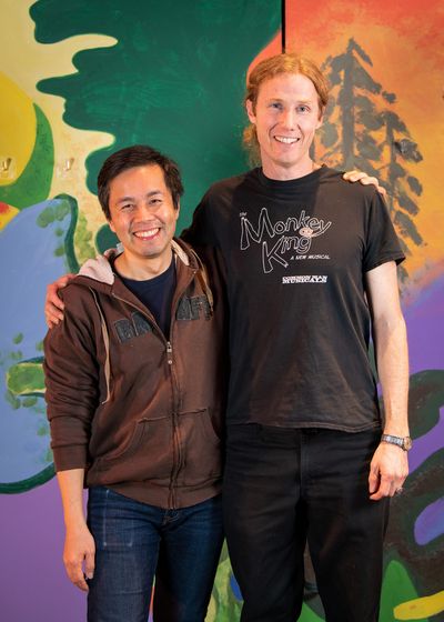 Steven Eng (Director), Jonathan Fadner (Writer/Composer/Music Director) Photo