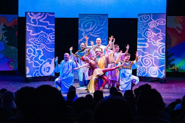 Heaven''s Great: Ellis Gage,  Kimbirdlee Fadner and Full Company Photo