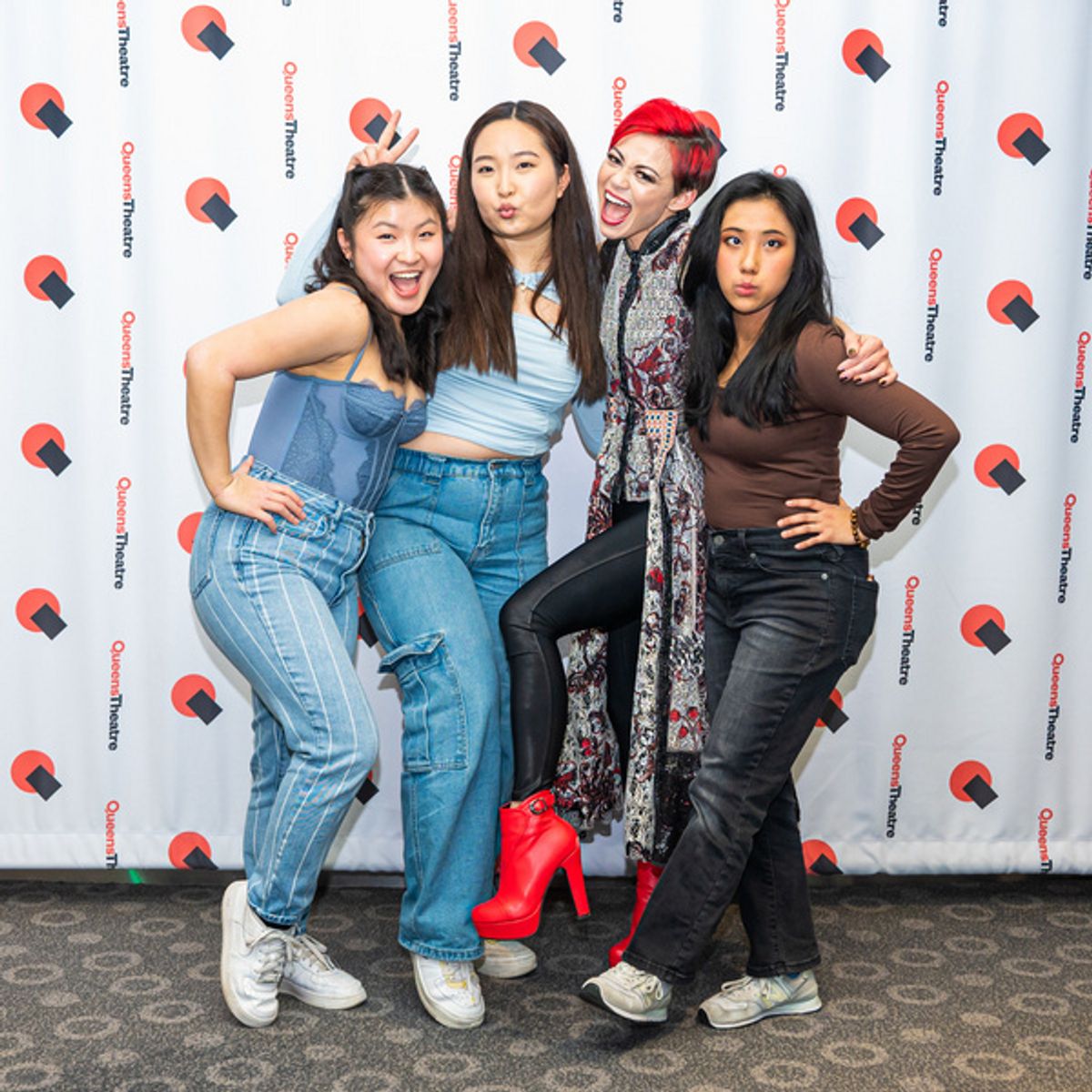 Sarah Chiu, Annie Yamamoto, Kimbirdlee Fadner, Bella Villanueva -- Kicking butt! at 