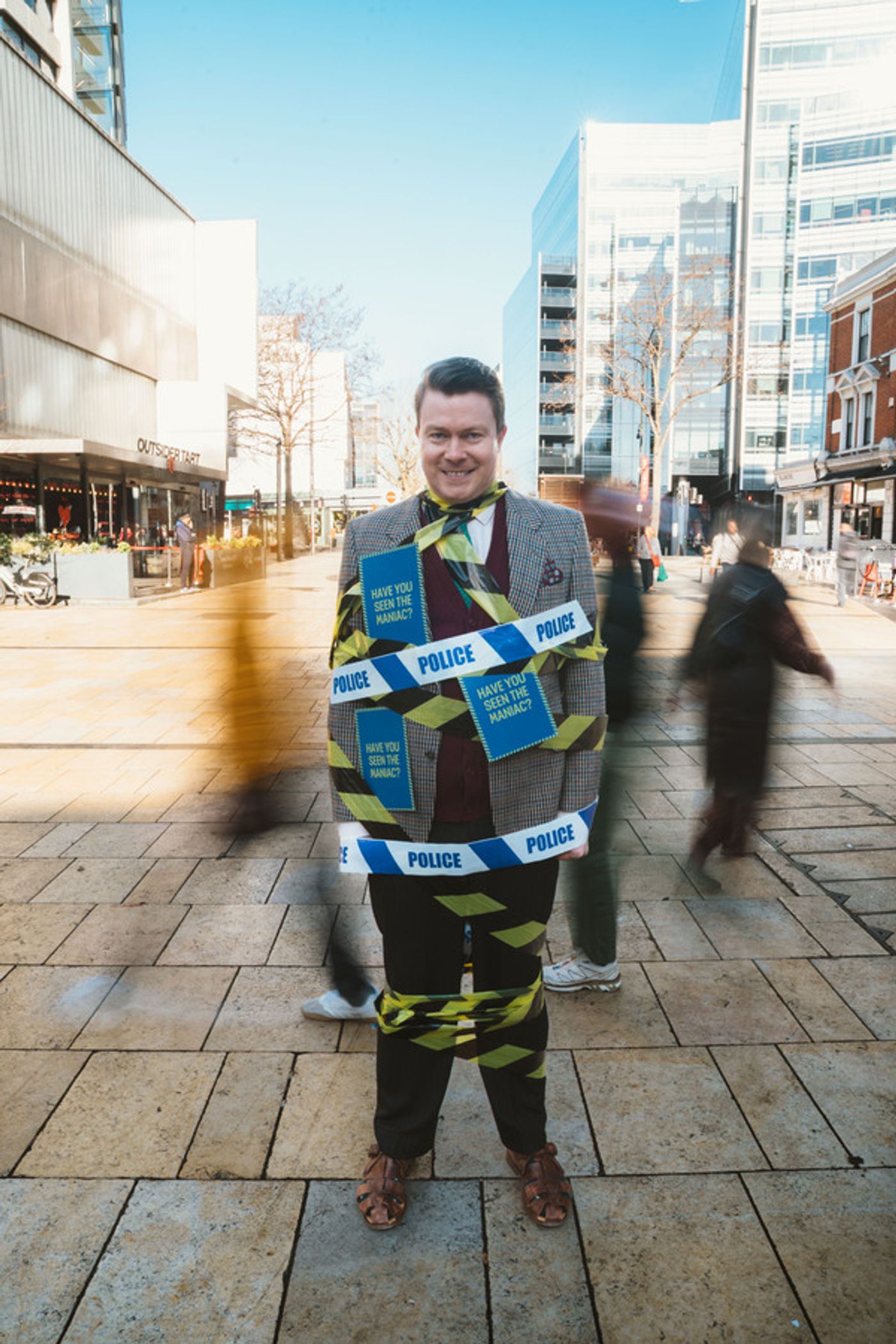 Photos: First Look at Daniel Rigby as The Maniac in ACCIDENTAL DEATH OF AN ANARCHIST  Image