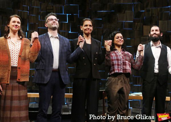 Lucy Freyer, Eddie Kaye Thomas, Katie Holmes, Dave Klasko and Sarah Cooper Photo