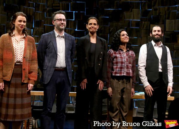 Lucy Freyer, Eddie Kaye Thomas, Katie Holmes, Dave Klasko and Sarah Cooper Photo
