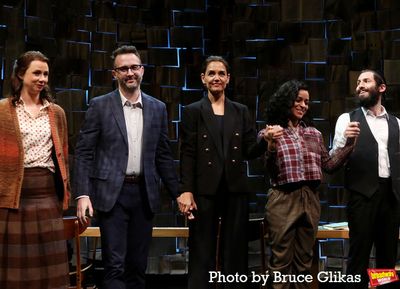 Lucy Freyer, Eddie Kaye Thomas, Katie Holmes, Dave Klasko and Sarah Cooper Photo