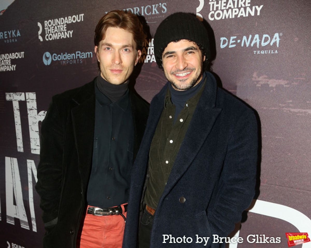 Harrison Ball and Zac Posen  at 