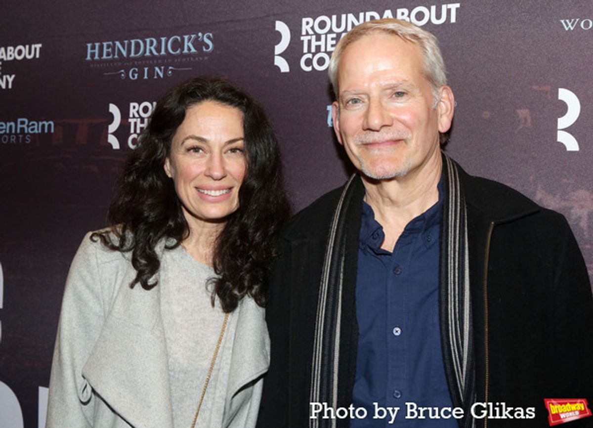 Kathleen McElfresh and Campbell Scott  at 