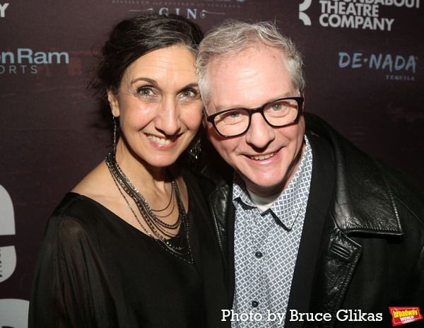 Michelle Posner and Lighting Designer Kenneth Posner Photo